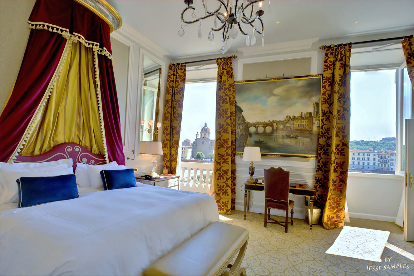 Florence Italy St Regis Hotel Room photo by Jesse Samples